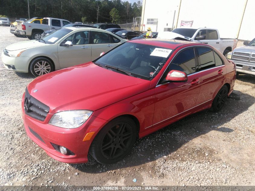 Photo 1 VIN: WDDGF56X08R038842 - MERCEDES-BENZ C-CLASS 