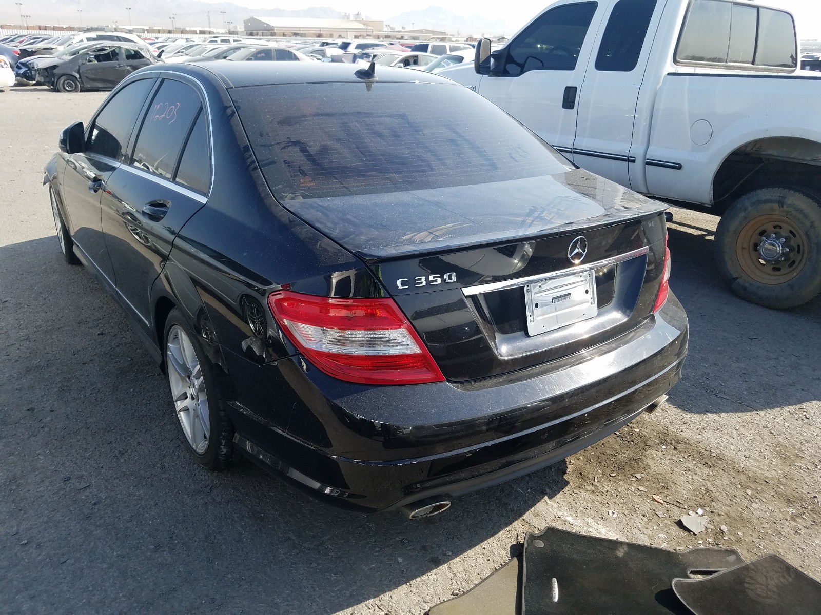 Photo 2 VIN: WDDGF56X38F053661 - MERCEDES-BENZ C 350 