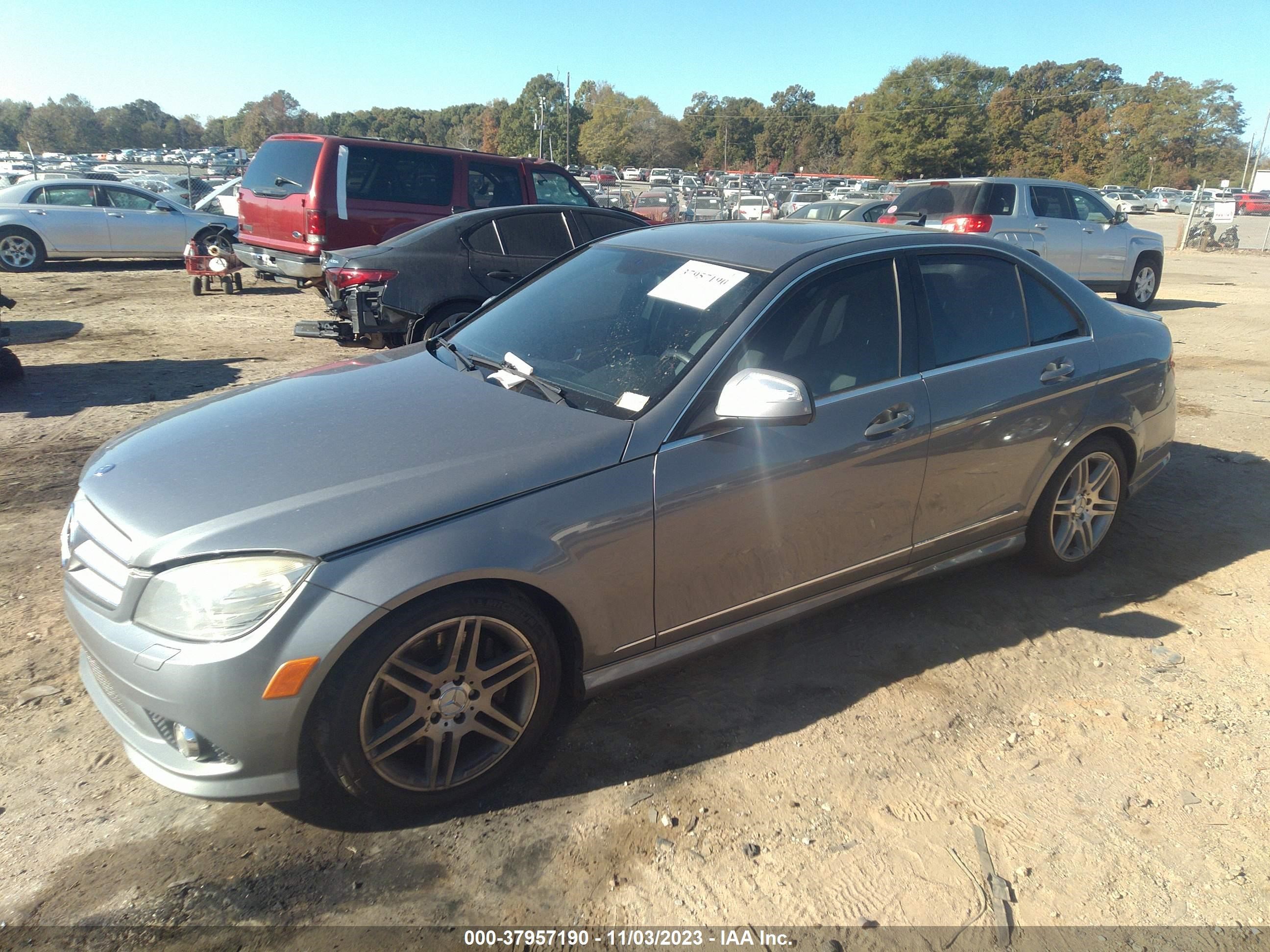 Photo 1 VIN: WDDGF56X38R037460 - MERCEDES-BENZ C-KLASSE 