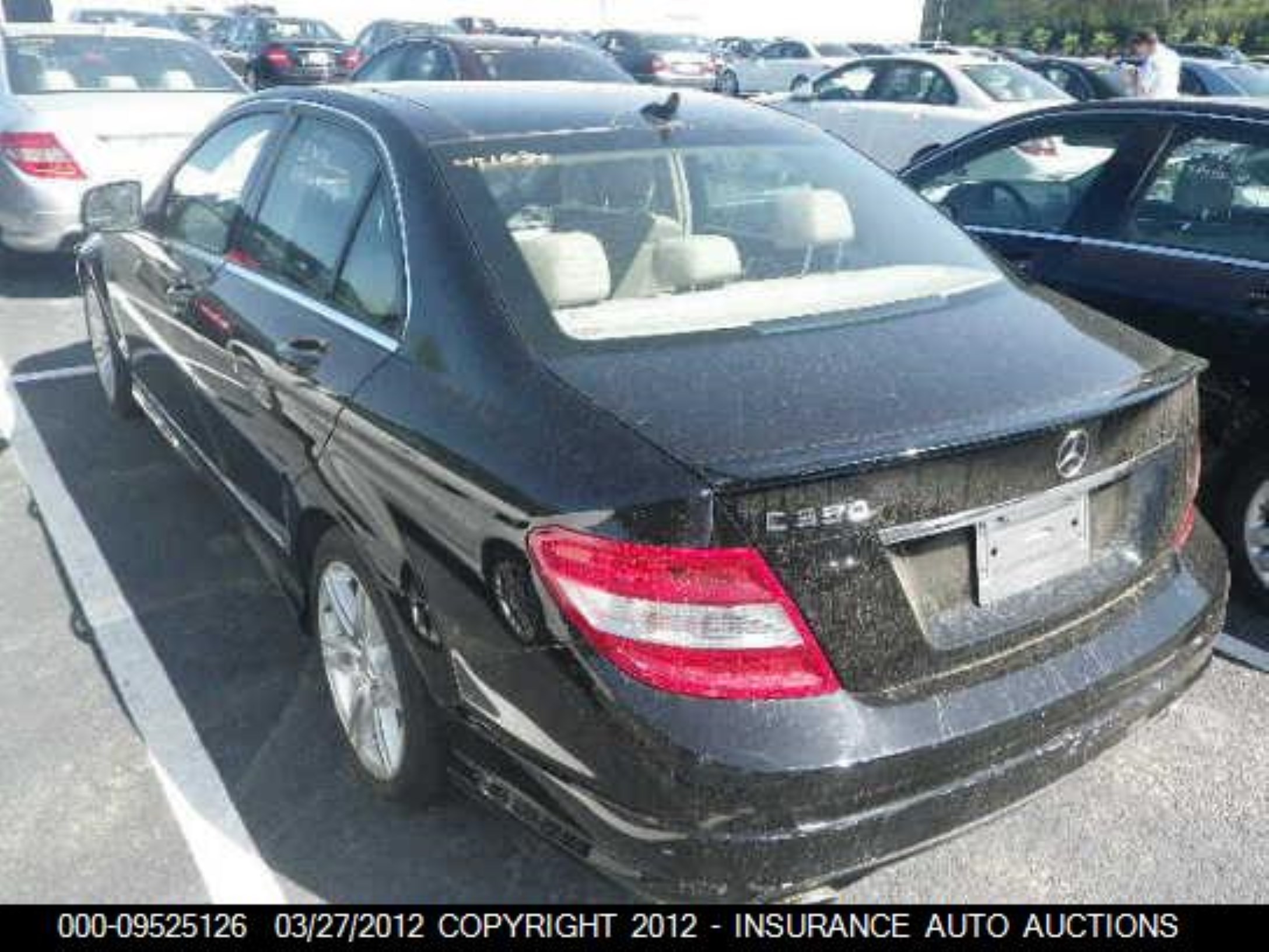 Photo 2 VIN: WDDGF56X39R067981 - MERCEDES-BENZ C-KLASSE 