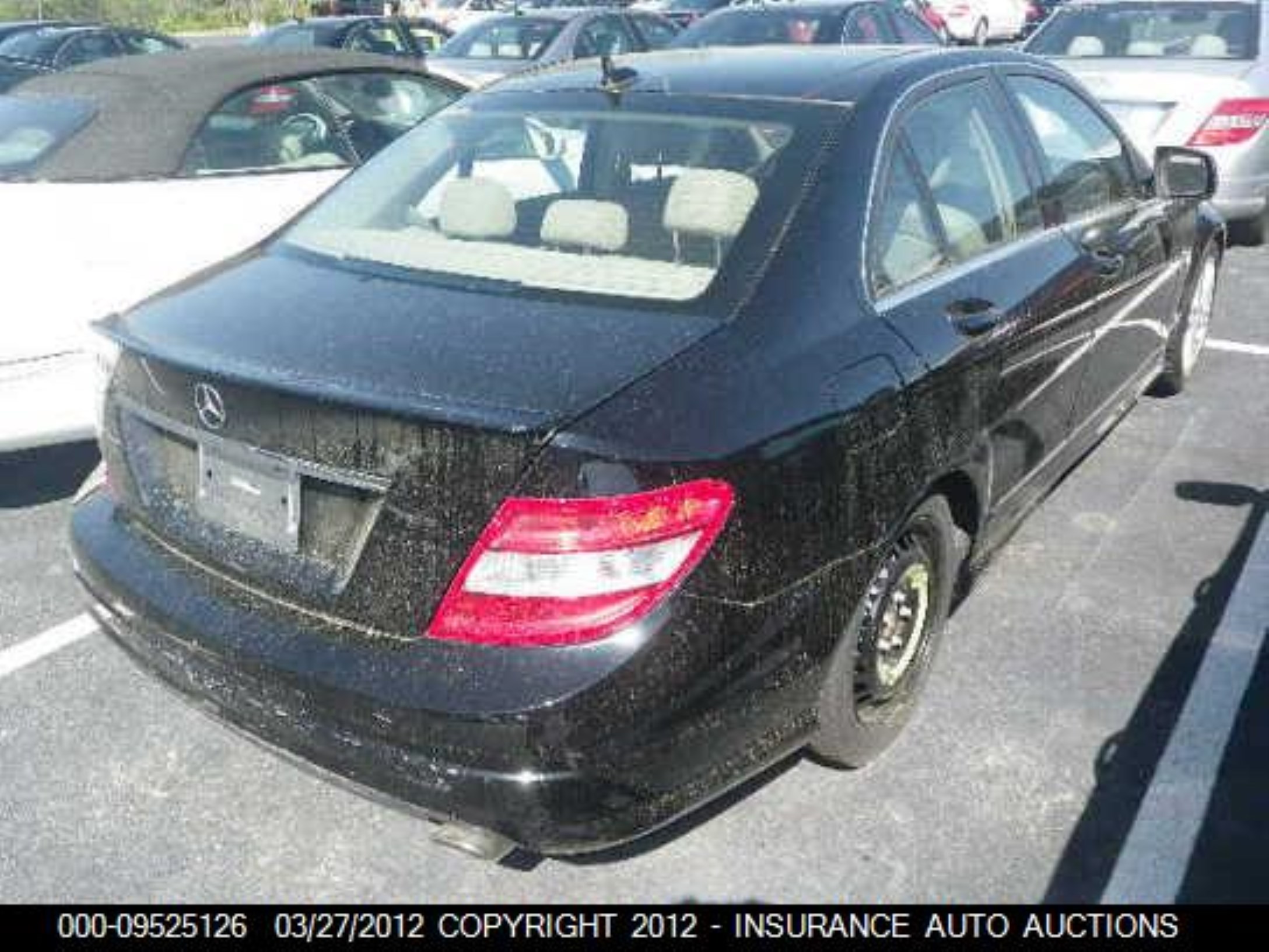 Photo 3 VIN: WDDGF56X39R067981 - MERCEDES-BENZ C-KLASSE 