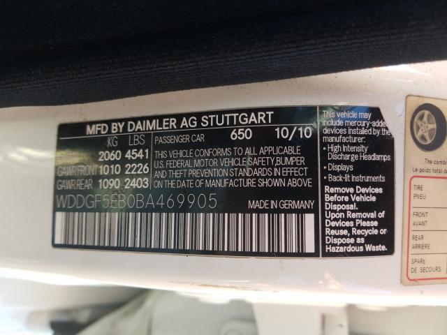 Photo 9 VIN: WDDGF5EB0BA469905 - MERCEDES-BENZ C 300 