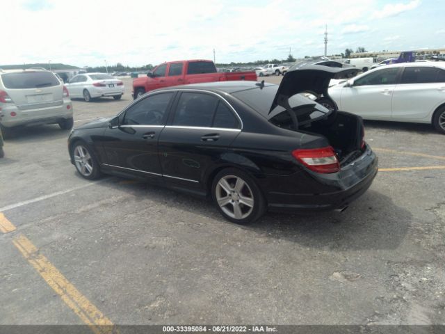 Photo 2 VIN: WDDGF5EB0BA517855 - MERCEDES-BENZ C-CLASS 