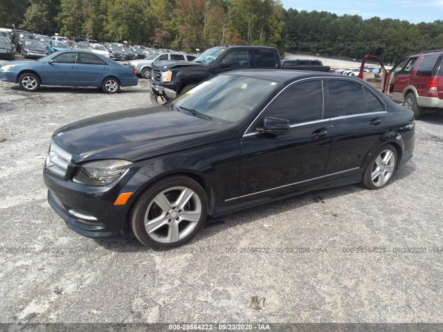 Photo 1 VIN: WDDGF5EB0BA526684 - MERCEDES-BENZ C-CLASS 