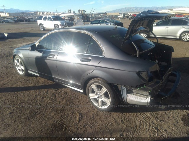 Photo 2 VIN: WDDGF5EB0BR179679 - MERCEDES-BENZ C-CLASS 