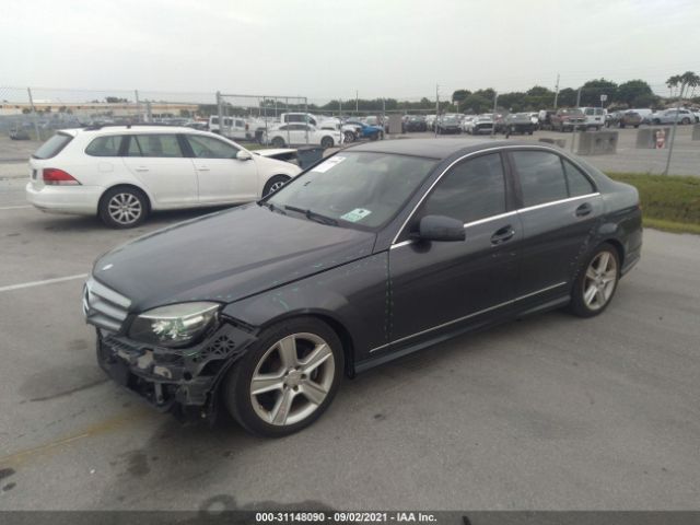 Photo 1 VIN: WDDGF5EB1BA447668 - MERCEDES-BENZ C-CLASS 