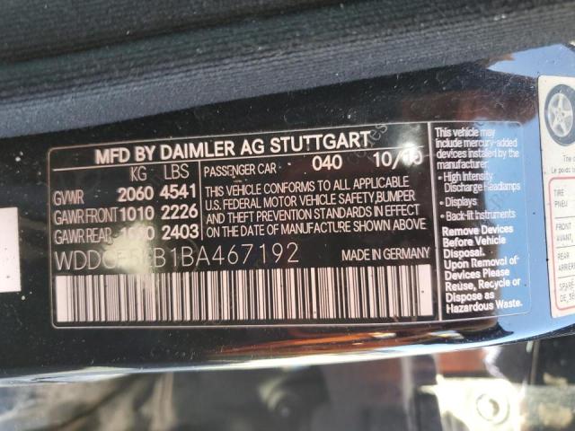 Photo 11 VIN: WDDGF5EB1BA467192 - MERCEDES-BENZ C 300 