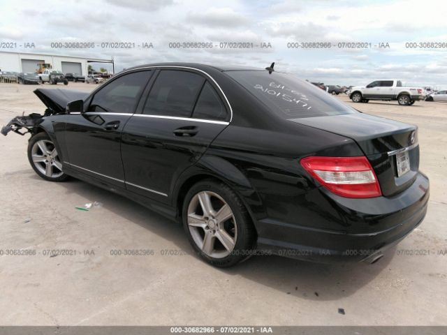 Photo 2 VIN: WDDGF5EB1BR161952 - MERCEDES-BENZ C-CLASS 