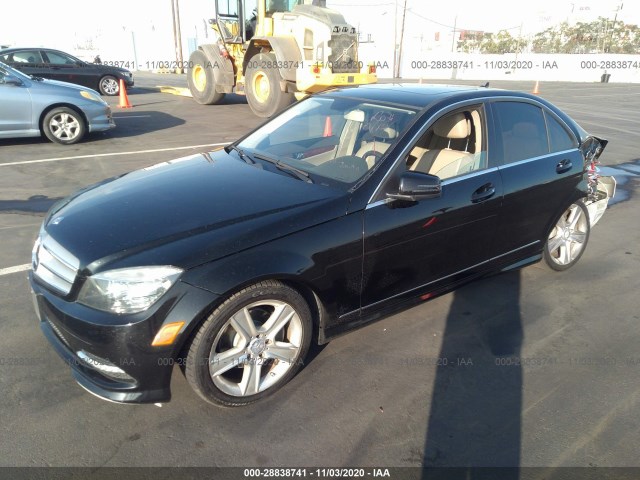 Photo 1 VIN: WDDGF5EB1BR176709 - MERCEDES-BENZ C-CLASS 