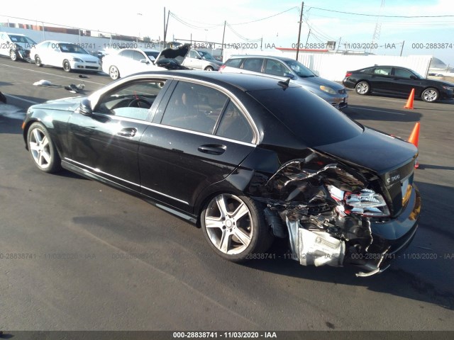 Photo 2 VIN: WDDGF5EB1BR176709 - MERCEDES-BENZ C-CLASS 