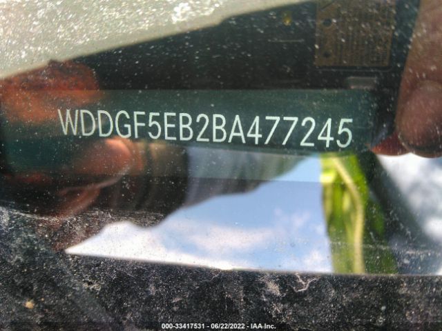 Photo 8 VIN: WDDGF5EB2BA477245 - MERCEDES-BENZ C-CLASS 