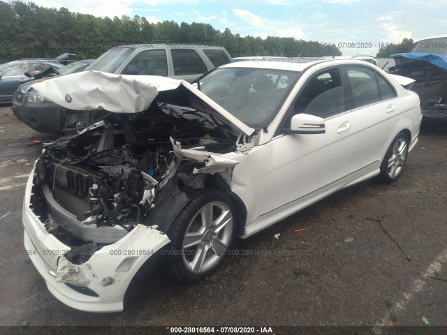 Photo 1 VIN: WDDGF5EB2BR150748 - MERCEDES-BENZ C-CLASS 