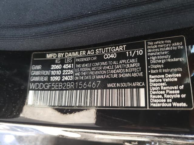 Photo 9 VIN: WDDGF5EB2BR156467 - MERCEDES-BENZ C 300 