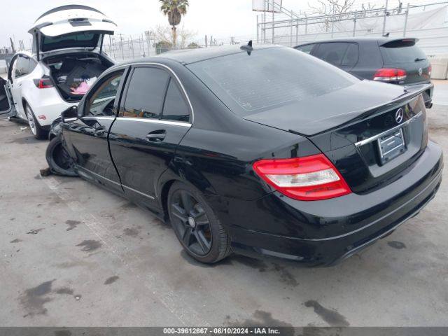 Photo 2 VIN: WDDGF5EB2BR181823 - MERCEDES-BENZ C-CLASS 