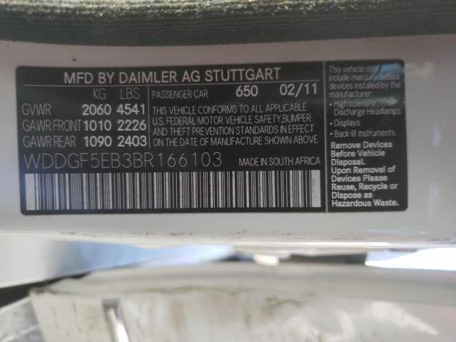 Photo 9 VIN: WDDGF5EB3BR166103 - MERCEDES-BENZ C 300 