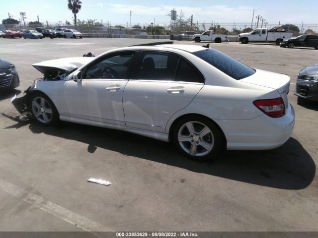 Photo 2 VIN: WDDGF5EB5BA509332 - MERCEDES-BENZ C-CLASS 