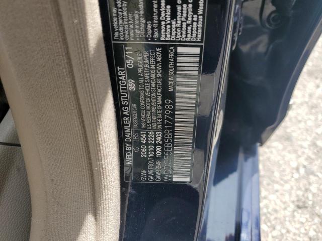 Photo 11 VIN: WDDGF5EB5BR177989 - MERCEDES-BENZ C-CLASS 