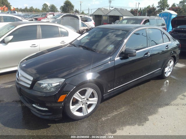 Photo 1 VIN: WDDGF5EB6BA450341 - MERCEDES-BENZ C-CLASS 