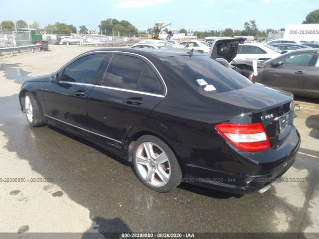 Photo 2 VIN: WDDGF5EB6BA450341 - MERCEDES-BENZ C-CLASS 