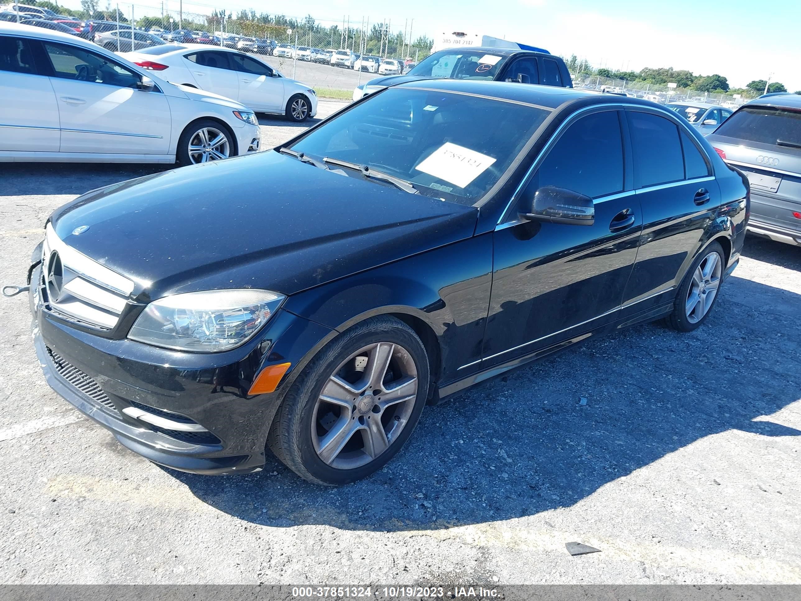 Photo 1 VIN: WDDGF5EB6BR157623 - MERCEDES-BENZ C-KLASSE 