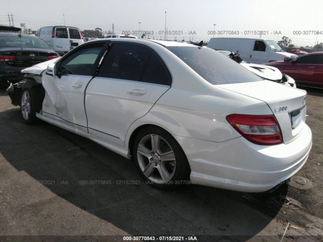 Photo 2 VIN: WDDGF5EB6BR187205 - MERCEDES-BENZ C-CLASS 