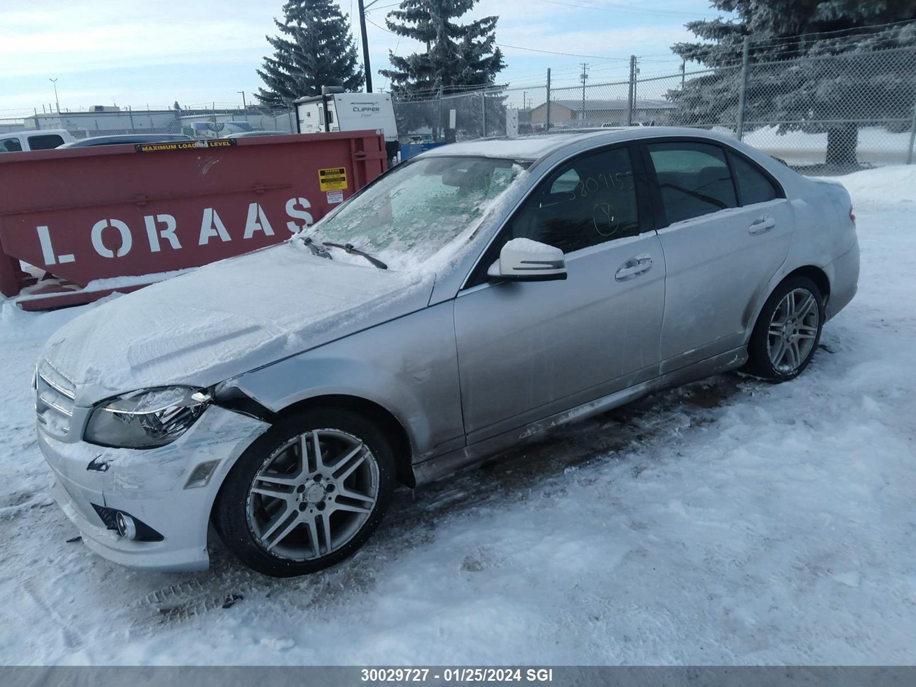 Photo 1 VIN: WDDGF5EB7AF516011 - MERCEDES-BENZ C-KLASSE 