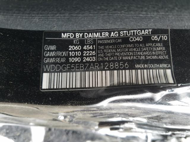 Photo 9 VIN: WDDGF5EB7AR128856 - MERCEDES-BENZ C 300 