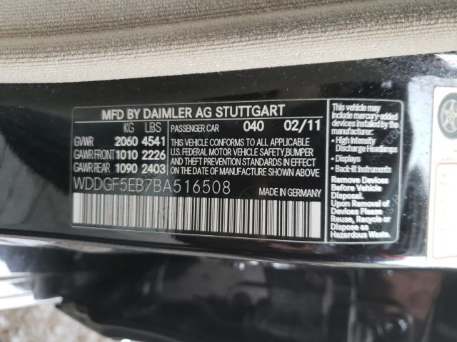 Photo 9 VIN: WDDGF5EB7BA516508 - MERCEDES-BENZ C 300 