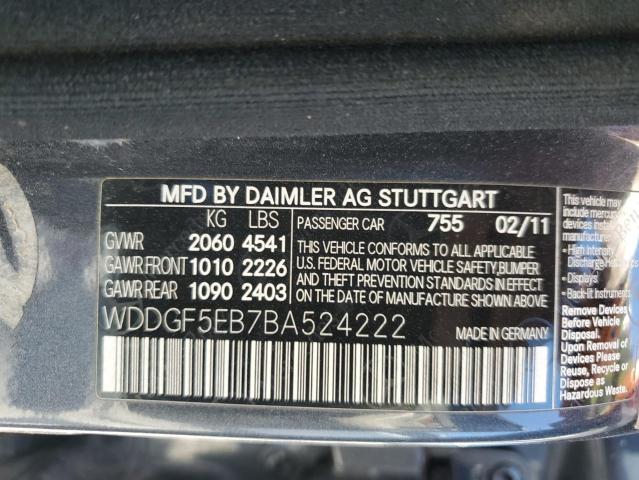 Photo 11 VIN: WDDGF5EB7BA524222 - MERCEDES-BENZ C 300 