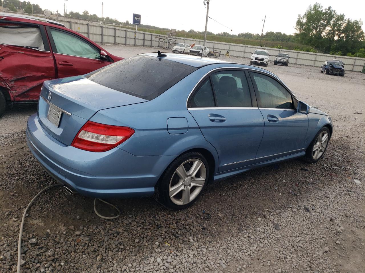 Photo 2 VIN: WDDGF5EB8AF436409 - MERCEDES-BENZ C-KLASSE 