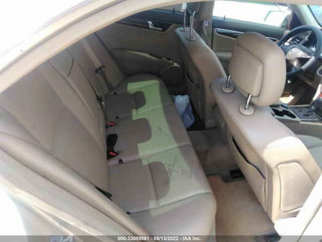 Photo 7 VIN: WDDGF5EB8AR097312 - MERCEDES-BENZ C-CLASS 