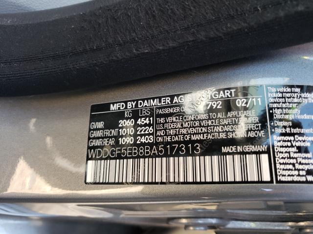 Photo 9 VIN: WDDGF5EB8BA517313 - MERCEDES-BENZ C 300 