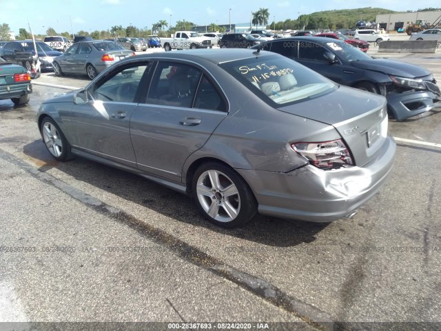 Photo 2 VIN: WDDGF5EB8BR157137 - MERCEDES-BENZ C-CLASS 