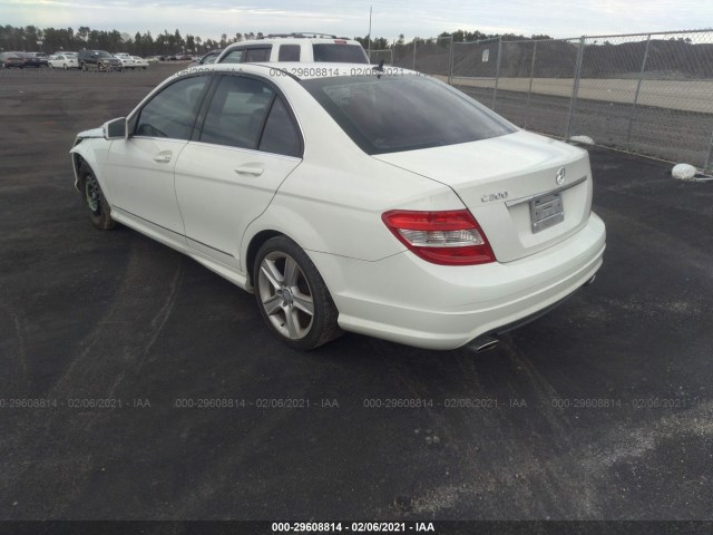 Photo 2 VIN: WDDGF5EB8BR160166 - MERCEDES-BENZ C-CLASS 