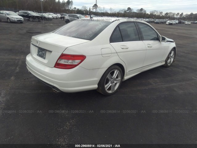 Photo 3 VIN: WDDGF5EB8BR160166 - MERCEDES-BENZ C-CLASS 