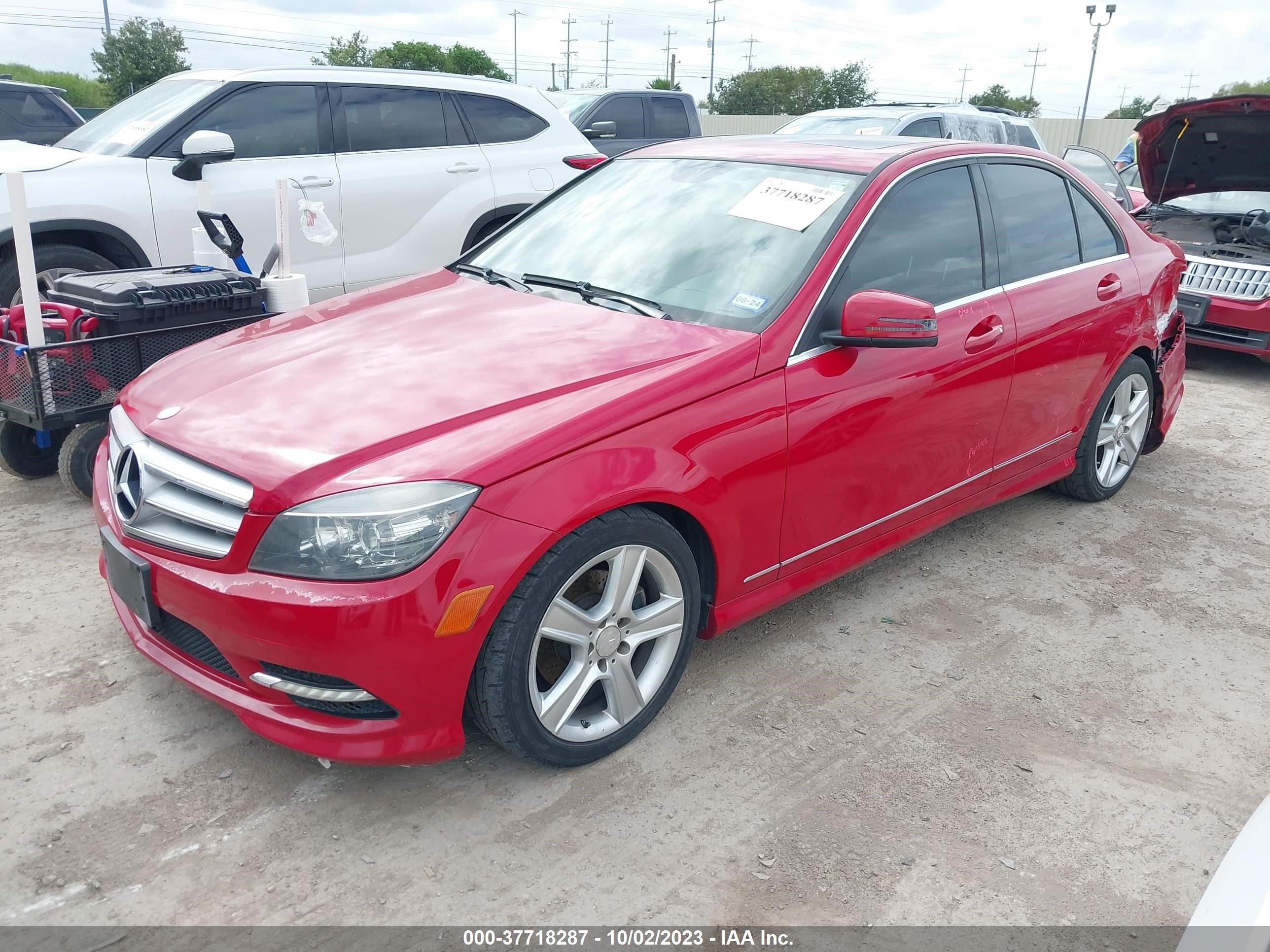 Photo 1 VIN: WDDGF5EB8BR170602 - MERCEDES-BENZ C-KLASSE 