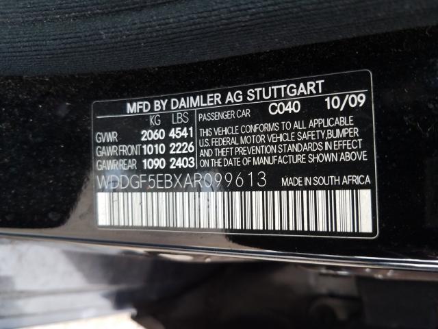 Photo 9 VIN: WDDGF5EBXAR099613 - MERCEDES-BENZ C 300 