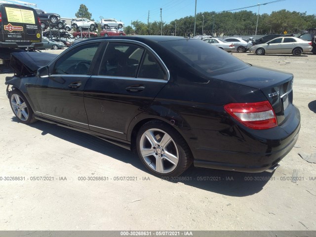 Photo 2 VIN: WDDGF5EBXAR110321 - MERCEDES-BENZ C-CLASS 