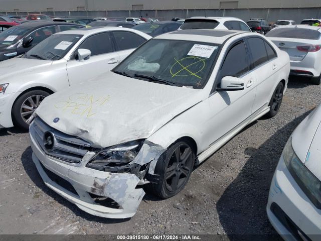 Photo 1 VIN: WDDGF5EBXBR147113 - MERCEDES-BENZ C-CLASS 