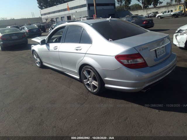 Photo 2 VIN: WDDGF5EBXBR153249 - MERCEDES-BENZ C-CLASS 