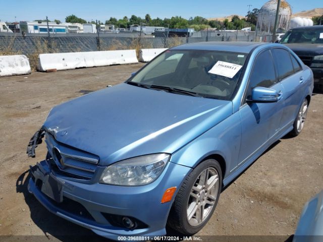 Photo 1 VIN: WDDGF5GB1AR098881 - MERCEDES-BENZ C-CLASS 