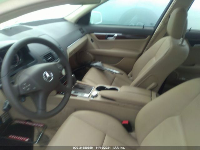 Photo 4 VIN: WDDGF5GBXAR114365 - MERCEDES-BENZ C-CLASS 