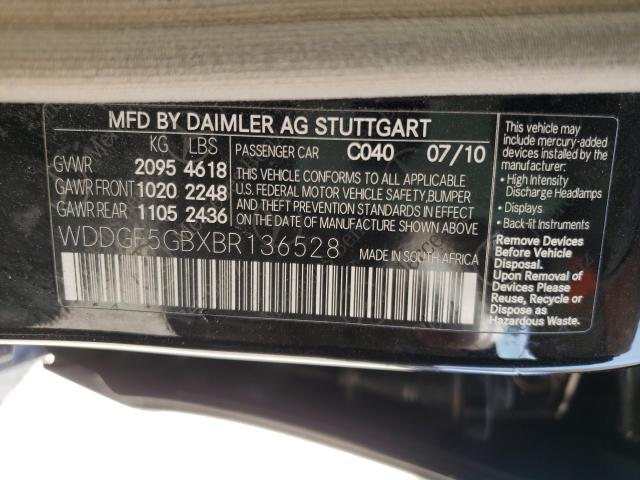 Photo 9 VIN: WDDGF5GBXBR136528 - MERCEDES-BENZ C 350 