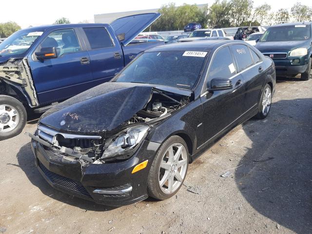 Photo 1 VIN: WDDGF5HB0CR208563 - MERCEDES-BENZ C 350 