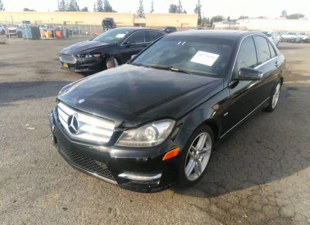 Photo 1 VIN: WDDGF5HB2CR219497 - MERCEDES-BENZ C-CLASS 