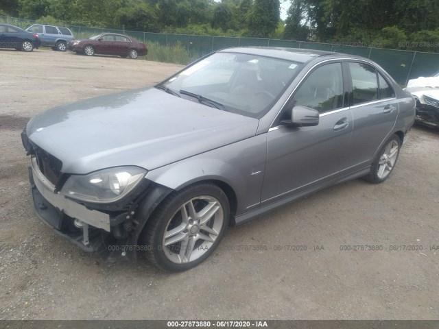 Photo 1 VIN: WDDGF5HB3CR228547 - MERCEDES-BENZ C-CLASS 