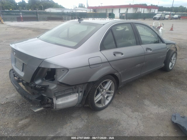 Photo 3 VIN: WDDGF5HB3CR228547 - MERCEDES-BENZ C-CLASS 