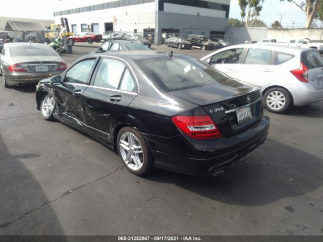 Photo 2 VIN: WDDGF5HB4CR203866 - MERCEDES-BENZ C-CLASS 