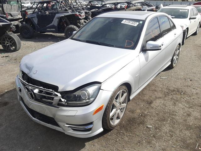 Photo 1 VIN: WDDGF5HB4CR204032 - MERCEDES-BENZ C 350 