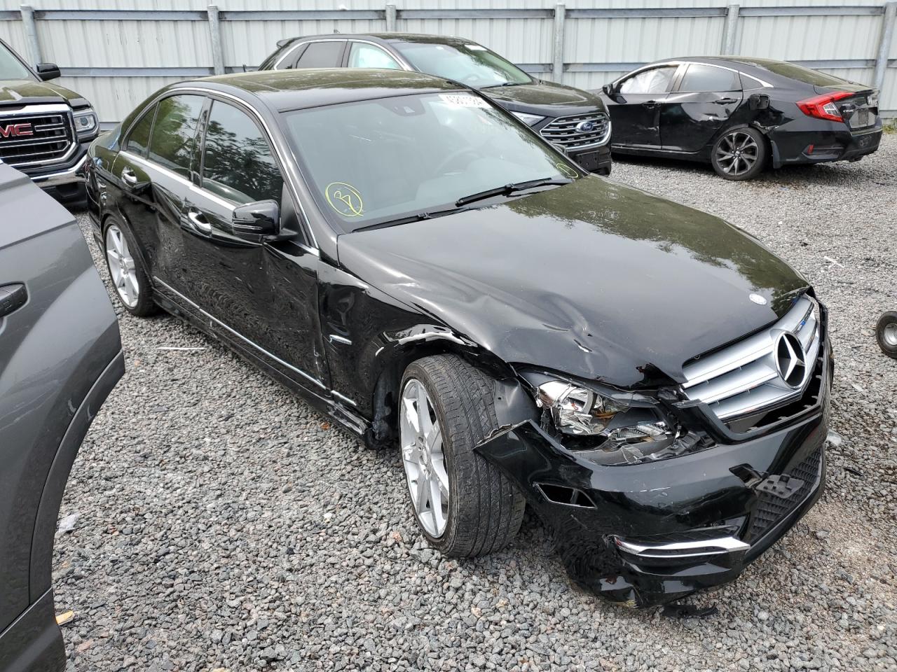 Photo 3 VIN: WDDGF5HB4CR233093 - MERCEDES-BENZ C-KLASSE 